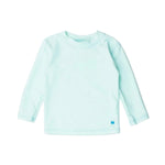 L/S Rash Guard - Mint Kids Swim Rufflebutts
