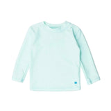L/S Rash Guard - Mint Kids Swim Rufflebutts