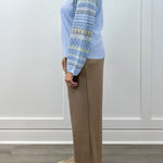 L/S Scoop Neck Sweater - Chambray Sweaters Tribal