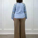 L/S Scoop Neck Sweater - Chambray Sweaters Tribal