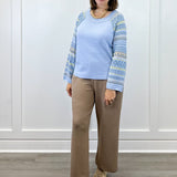L/S Scoop Neck Sweater - Chambray Sweaters Tribal