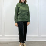 L/S Tunic w/ Invisible Pockets - Chive Sweatshirts + Pullovers Tribal