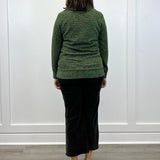 L/S Tunic w/ Invisible Pockets - Chive Sweatshirts + Pullovers Tribal