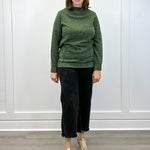 L/S Tunic w/ Invisible Pockets - Chive Sweatshirts + Pullovers Tribal