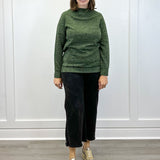 L/S Tunic w/ Invisible Pockets - Chive Sweatshirts + Pullovers Tribal