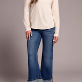 L/S Turtle Neck Top - Moonstone Tops Tribal