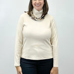 L/S Turtle Neck Top - Moonstone Tops Tribal