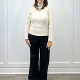 L/S Turtle Neck Top - Moonstone Tops Tribal