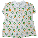 L/S Twirl Pocket Dress - Bows & Box Wreaths Girls Play Dresses Heyward House