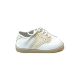 Luke Saddle Shoe - Beige Two Tone Boys Shoes L'Amour