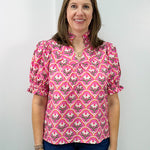 Lyla Top - Pink Tops Entro
