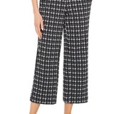 Mabel Pull On Stovepipe Crop - Black/White - Sugar Babies Children's Boutique/Meg's Shoppe