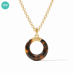 Madison Statement Necklace - Tortoiseshell Necklaces Julie Vos