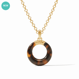 Madison Statement Necklace - Tortoiseshell Necklaces Julie Vos