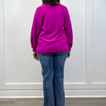 Magenta Muse Top Tops Jodifl