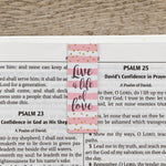 Magnetic Bookmark Set Sparkle Collection Paper Goods Christian Art Gifts