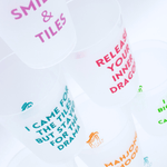 Mahjong Frosted Cups | 10 Different Designs in Every Pack Paper Goods My Fair Mahjong
