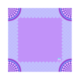Mahjong Mat - Confetti Purple Paper Goods My Fair Mahjong