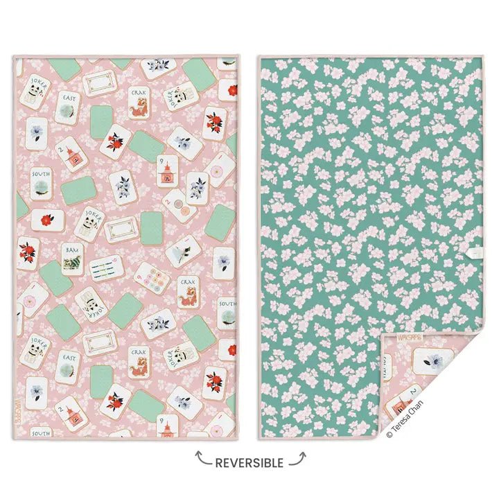 Mahjong Microfiber Kitchen Towel - Sugar Babies Children's Boutique/Meg's Shoppe