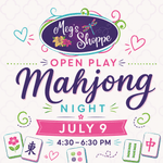 Mahjong Open Play Night - July 9, 2026 Services Sugar Babies Children's Boutique/Meg's Shoppe