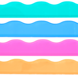 Mahjong Rack Pusher Premium Acrylic Set - Wavy Multi-Color Paper Goods My Fair Mahjong