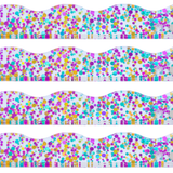 Mahjong Rack Pusher Premium Acrylic Set - Wavy Multi-Color Paper Goods My Fair Mahjong