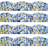 Mahjong Rack Pusher Premium Acrylic Set - Wavy Multi-Color Paper Goods My Fair Mahjong