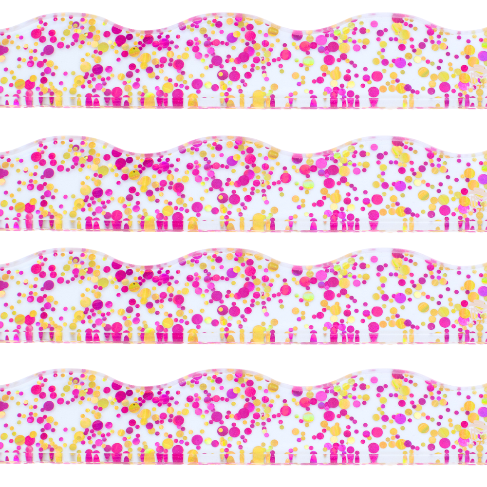 Mahjong Rack Pusher Premium Acrylic Set - Wavy Multi-Color Paper Goods My Fair Mahjong