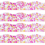 Mahjong Rack Pusher Premium Acrylic Set - Wavy Multi-Color Paper Goods My Fair Mahjong
