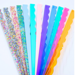 Mahjong Rack Pusher Premium Acrylic Set - Wavy Multi-Color Paper Goods My Fair Mahjong