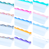 Mahjong Rack Pusher Premium Acrylic Set - Wavy Multi-Color Paper Goods My Fair Mahjong