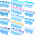 Mahjong Rack Pusher Premium Acrylic Set - Wavy Multi-Color Paper Goods My Fair Mahjong