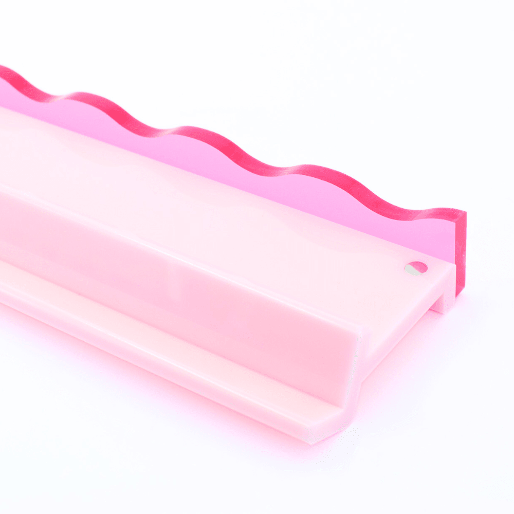 Mahjong Rack Pusher Premium Acrylic Set - Wavy Multi-Color Paper Goods My Fair Mahjong