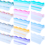 Mahjong Rack Pusher Premium Acrylic Set - Wavy Multi-Color Paper Goods My Fair Mahjong