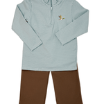 Mallard 1/4 Zip Pullover Boys Sweaters + Sweatshirts Itsy Bitsy