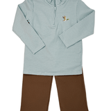 Mallard 1/4 Zip Pullover Boys Sweaters + Sweatshirts Itsy Bitsy