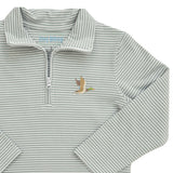 Mallard 1/4 Zip Pullover Boys Sweaters + Sweatshirts Itsy Bitsy