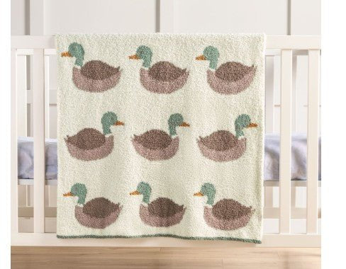 Mallard Chenille Blanket - Sugar Babies Children's Boutique/Meg's Shoppe