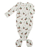 Mallard Drake Ducks Knotted Gown Baby Sleepwear Goosies