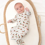 Mallard Drake Ducks Knotted Gown Baby Sleepwear Goosies