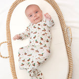 Mallard Drake Ducks Knotted Gown Baby Sleepwear Goosies