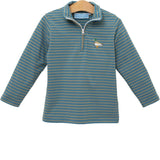 Mallard Embroidery 1/4 Zip Pullover - Sugar Babies Children's Boutique/Meg's Shoppe