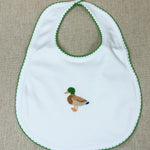 Mallard Moments Green Bib Baby Accessories Magnolia Baby