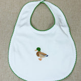 Mallard Moments Green Bib Baby Accessories Magnolia Baby