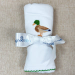 Mallard Moments Green Burp Cloth Baby Accessories Magnolia Baby