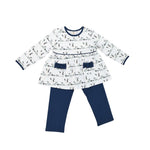 Mannered Mallards Londyn Legging Set Girls Sets Cypress Row