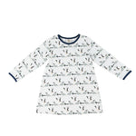 Mannered Mallards Susie Swing L/S Dress Girls Play Dresses Cypress Row