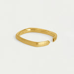 Mara Hinged Bangle - Gold Bracelets Dean Davidson