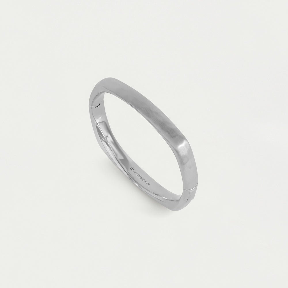 Mara Hinged Bangle - Silver Bracelets Dean Davidson