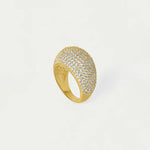 Margaux Pavé Ring - Gold - Size 7 - Sugar Babies Children's Boutique/Meg's Shoppe